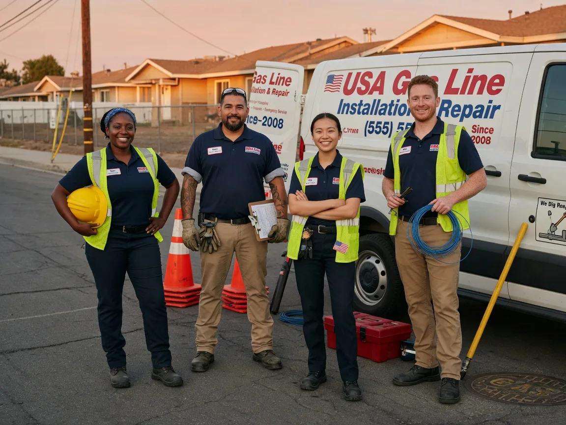 Gas Line Installation company in Hampshire, IL